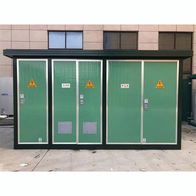 尼木1600KVA欧式箱式变压器